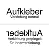 Aufkleber - DÖP DÖDÖ DÖP Schriftzug