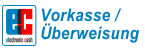 Vorkasse Überweisung